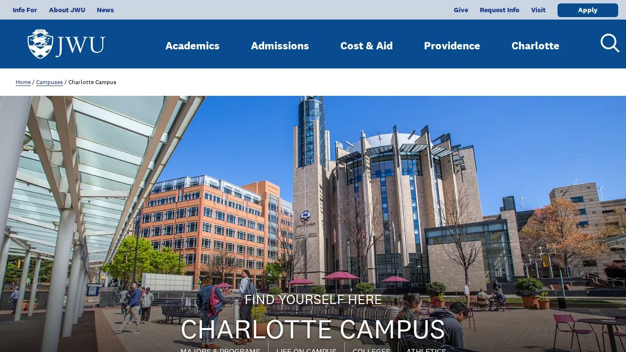 Johnson & Wales University: Charlotte campus