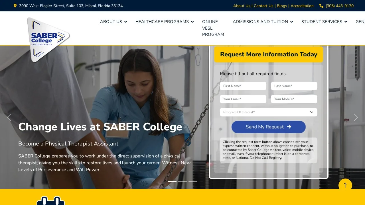 Saber College campus