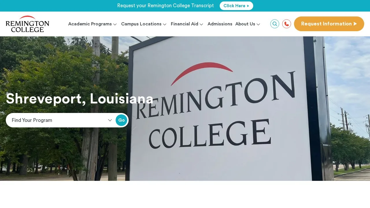 Remington College: Shreveport campus