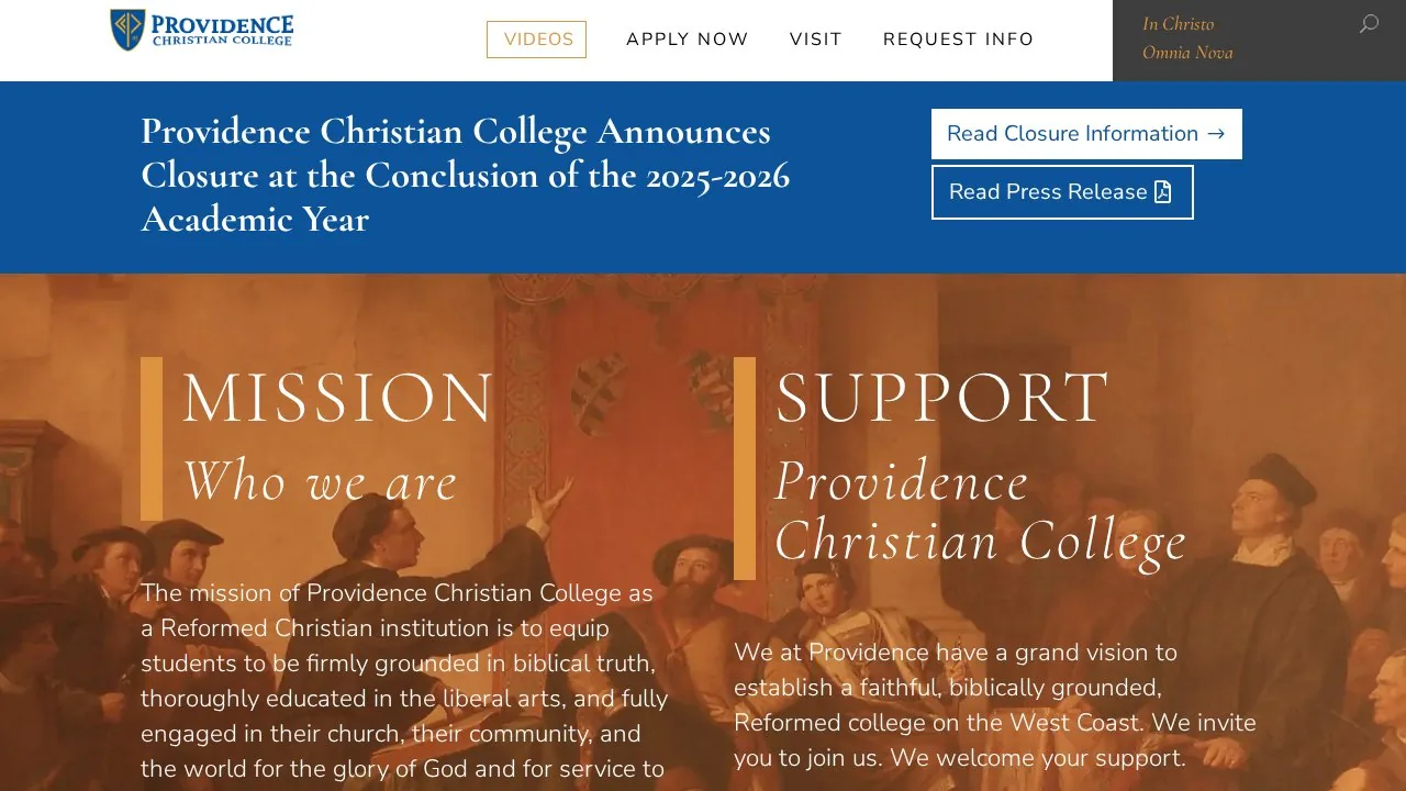 Providence Christian College campus