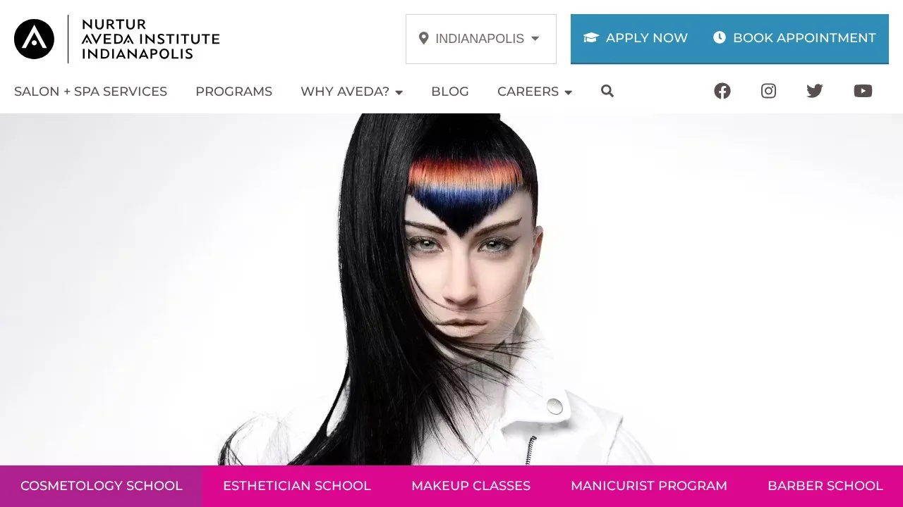 Aveda Fredric's Institute Indianapolis campus