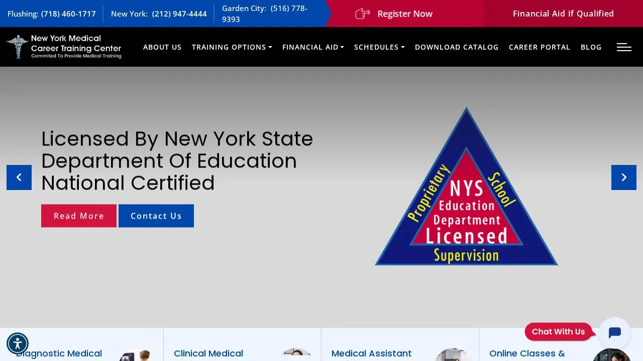 New York Medical Career Training Center Flushing campus
