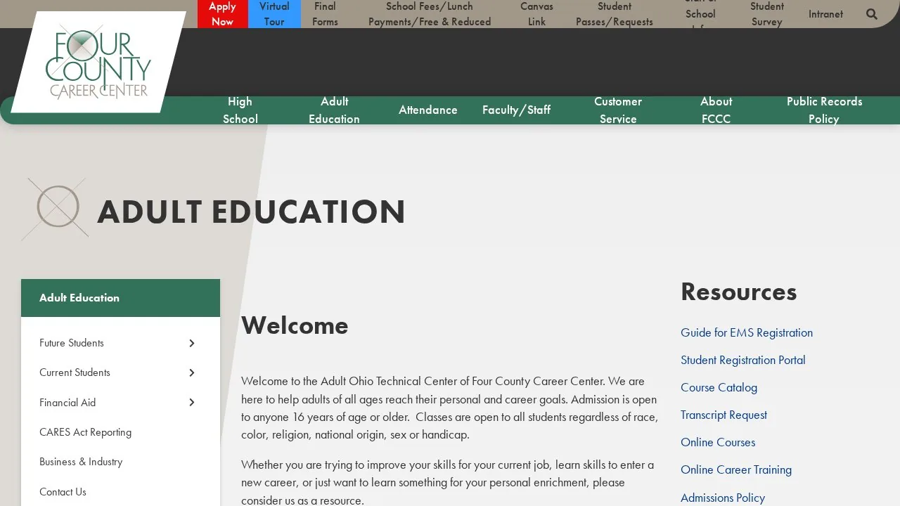 Four County Career Center campus