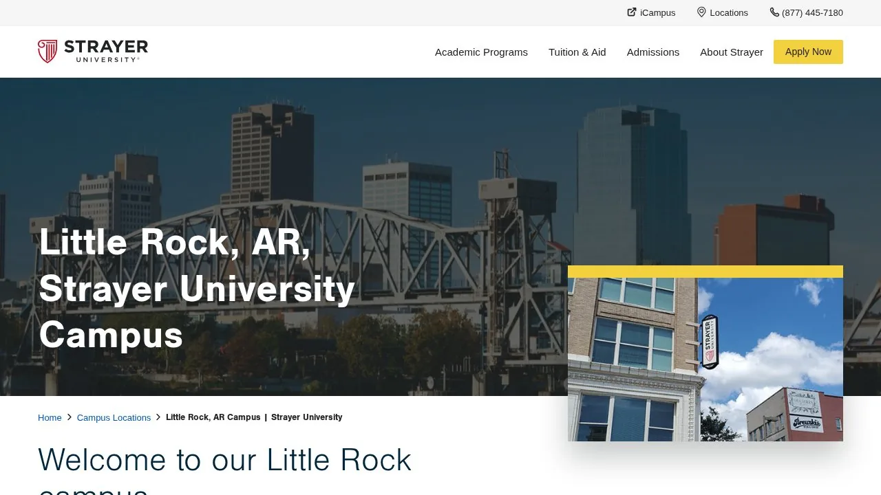 Strayer University Little Rock campus