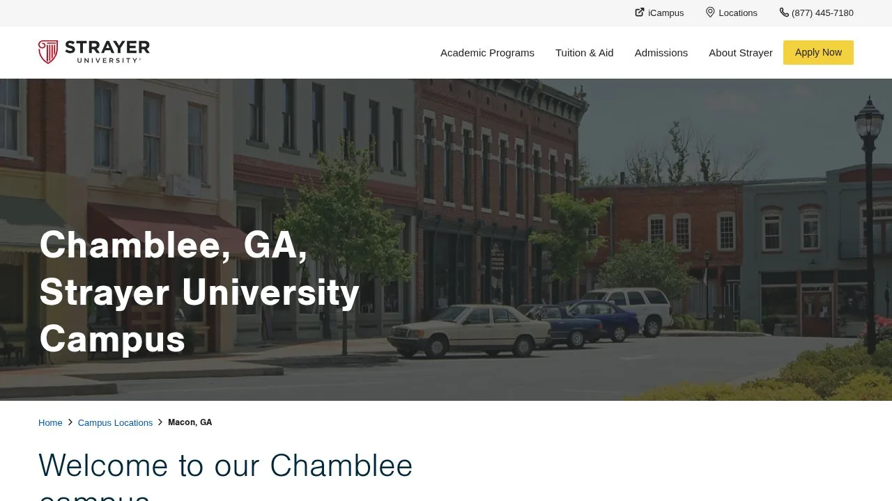 Strayer University Chamblee campus