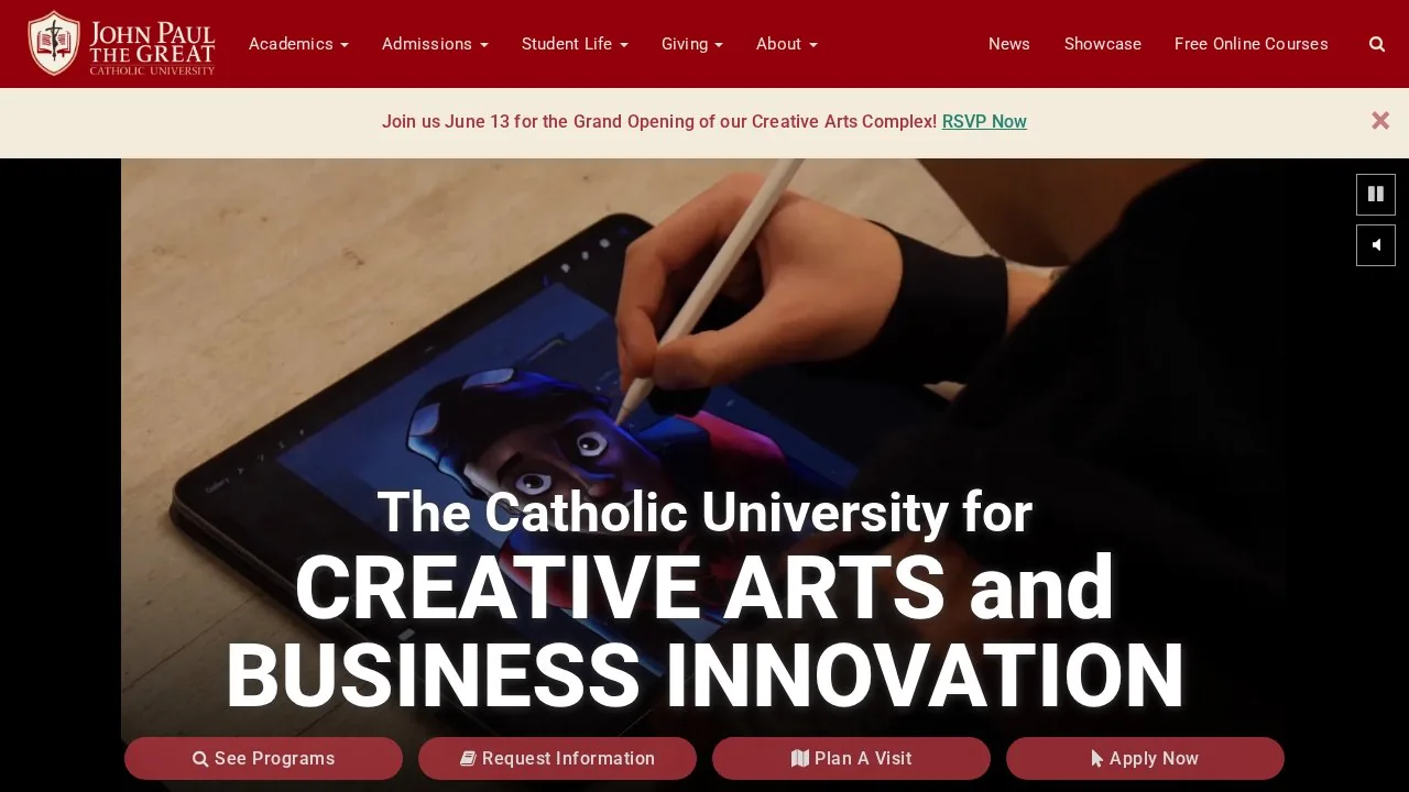 John Paul the Great Catholic University campus