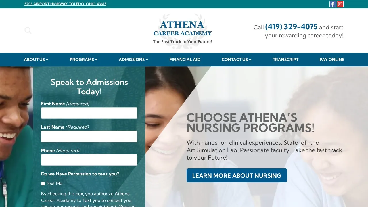 Athena Career Academy campus