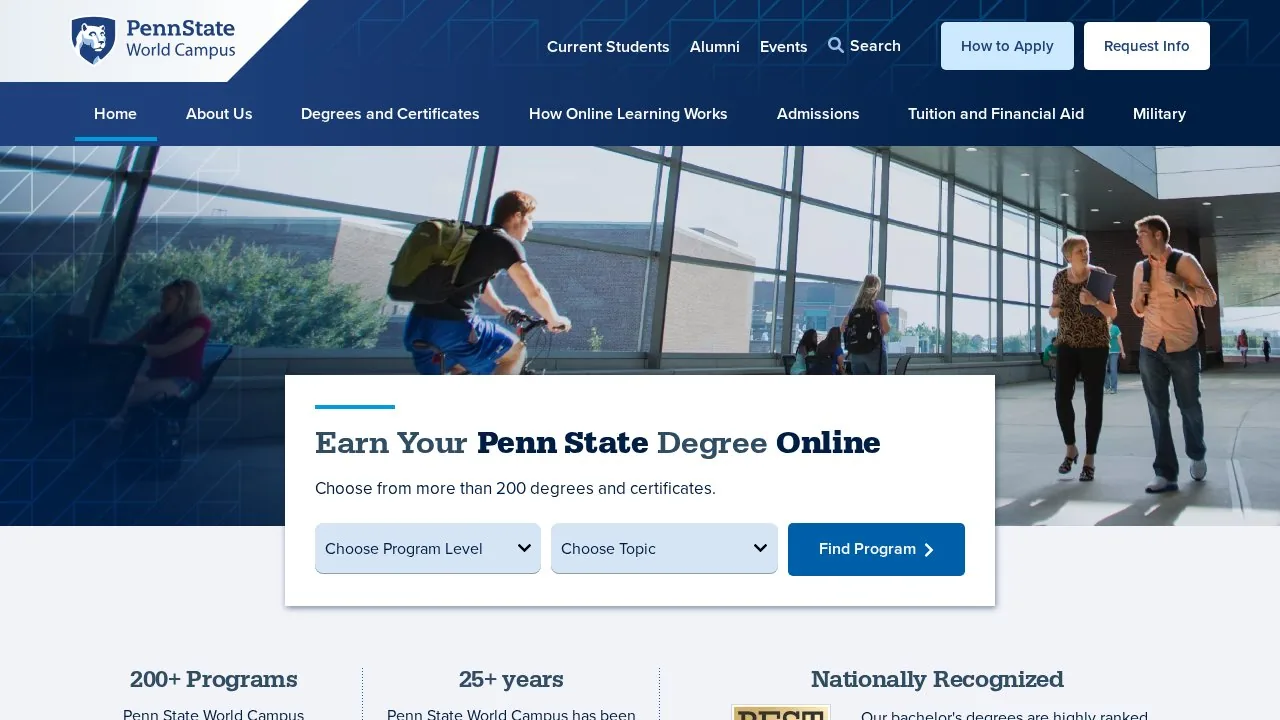 Pennsylvania State University World Campus campus