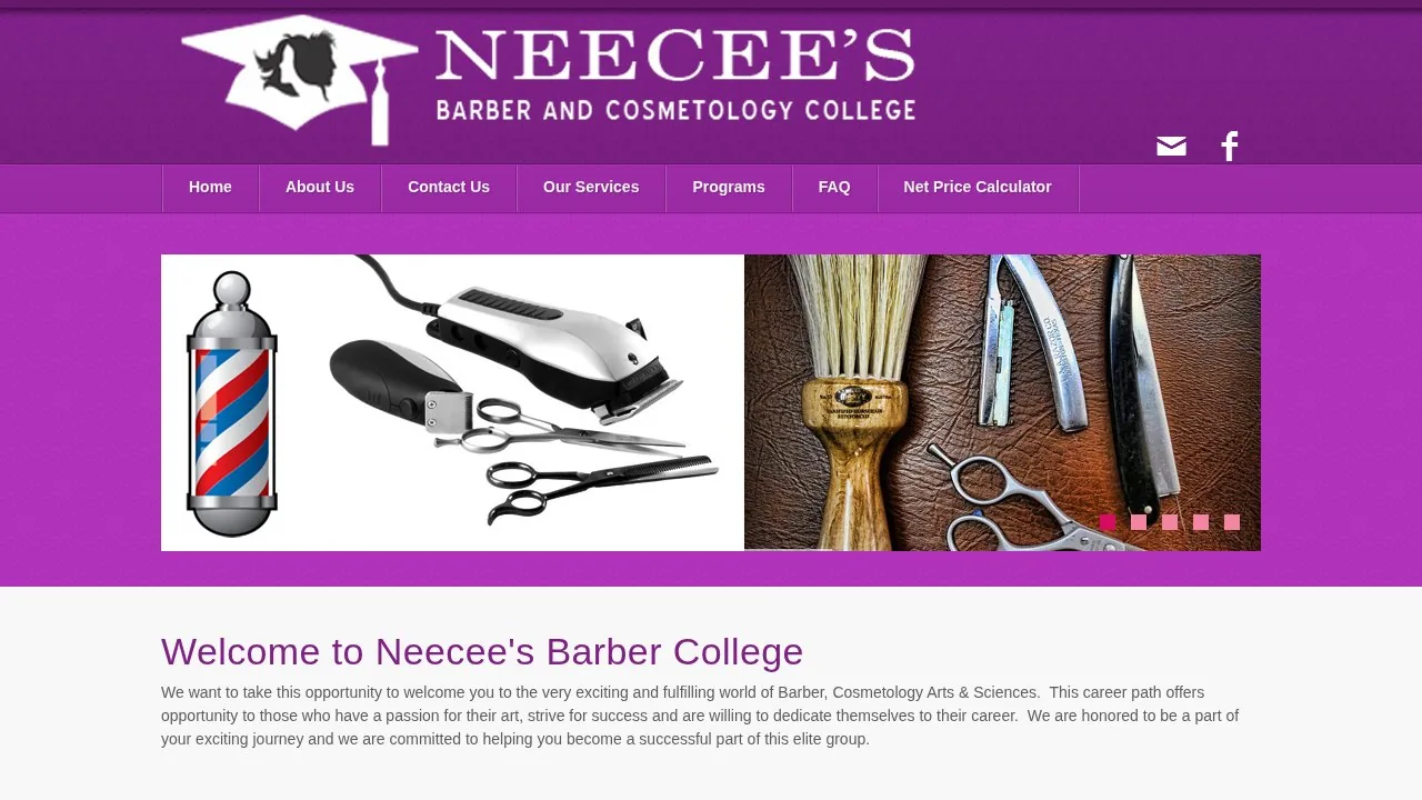 Neecee's Barber College campus