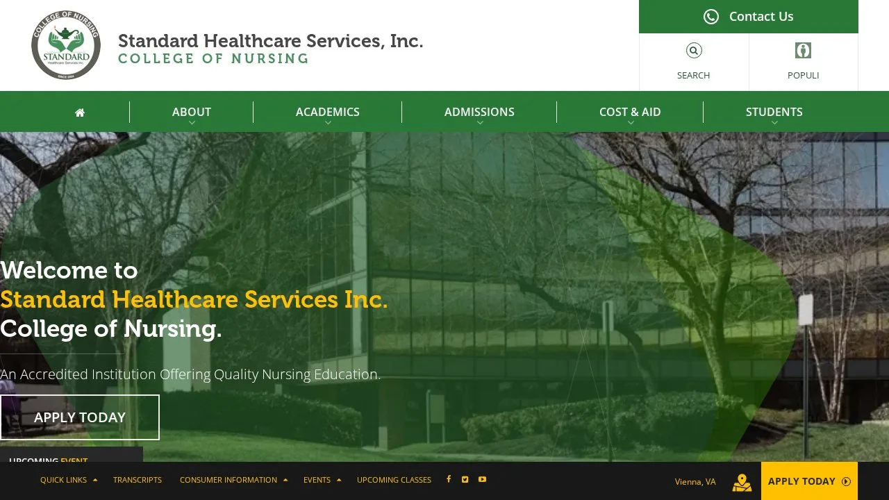 Standard Healthcare Services College Of Nursing campus