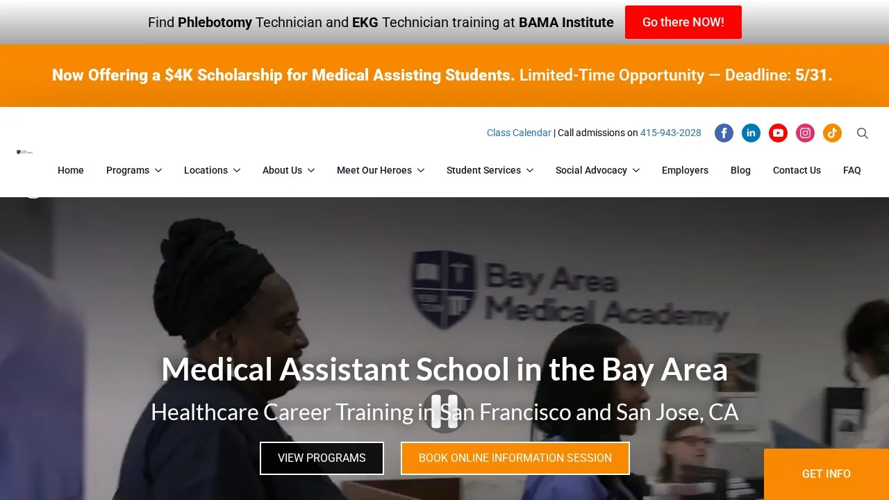 Bay Area Medical Academy campus
