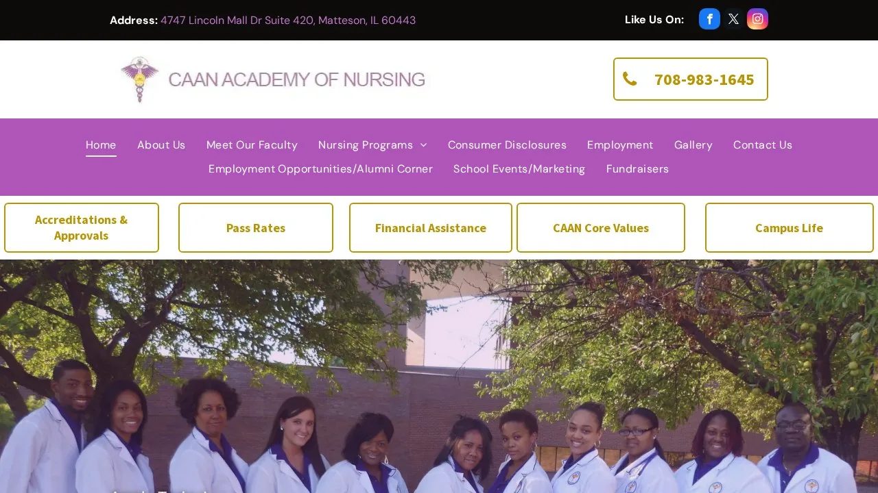 CAAN Academy Of Nursing campus