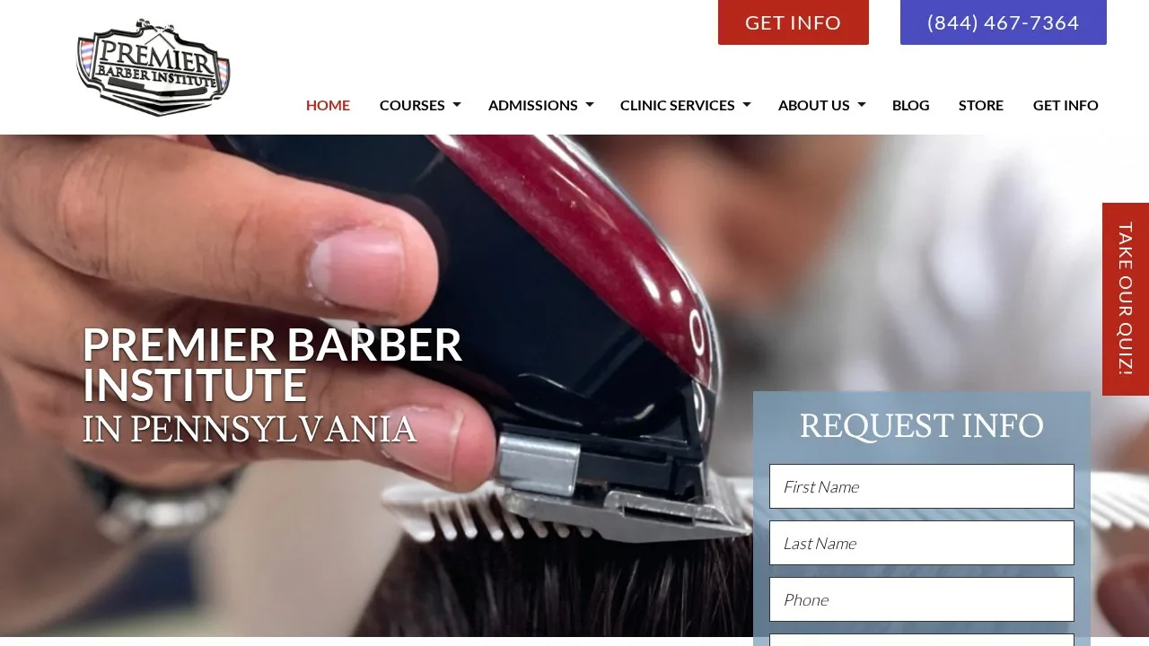 Premier Barber Institute campus