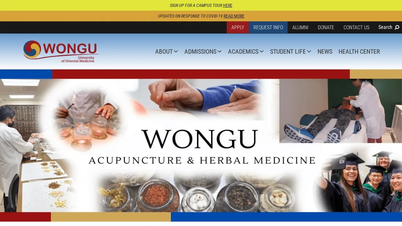 Wongu University Of Oriental Medicine campus