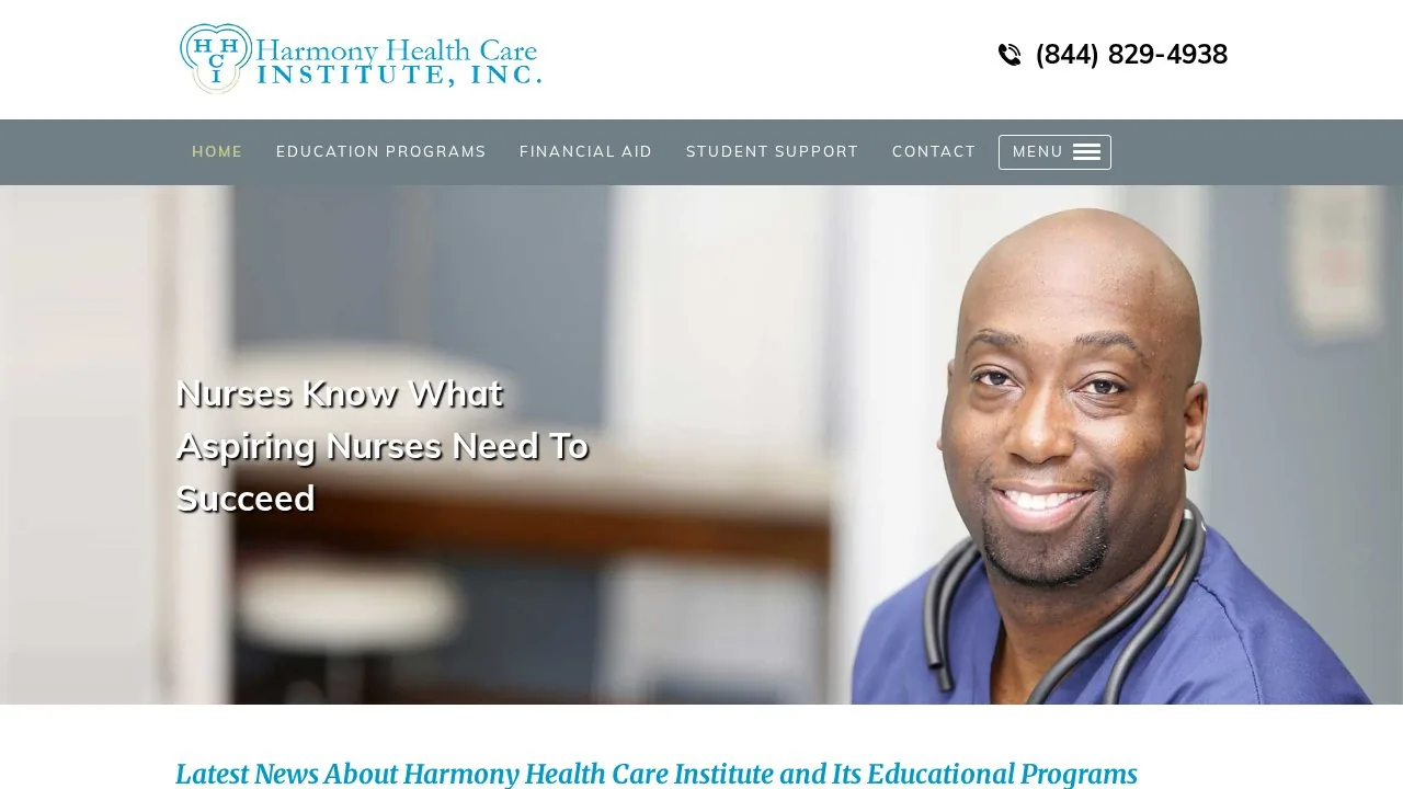 Harmony Health Care Institute campus