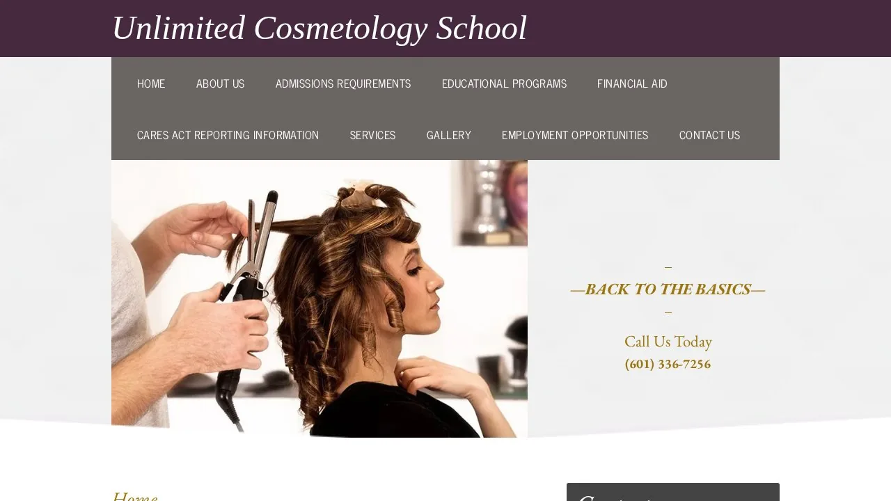Unlimited Cosmetology School campus