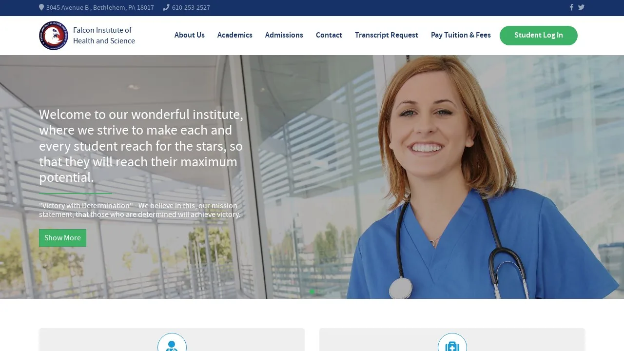 Falcon Institute Of Health And Science campus