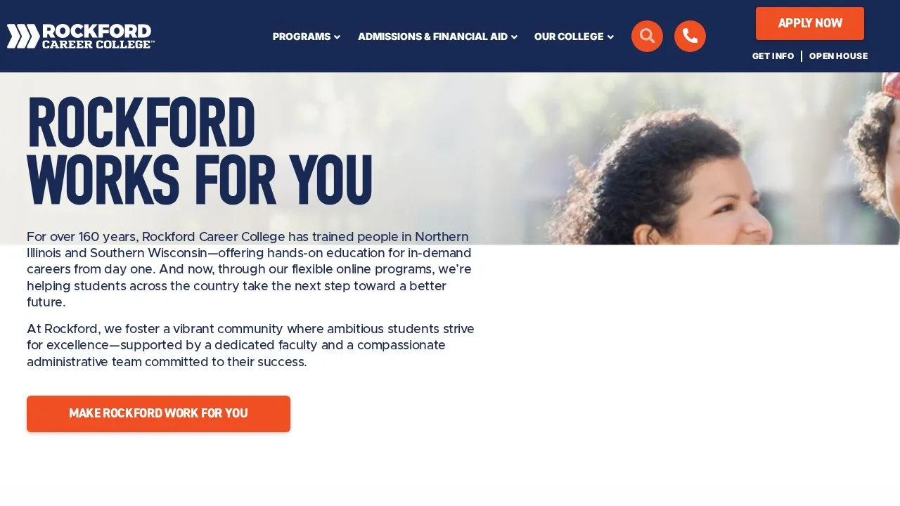 Rockford Career College campus